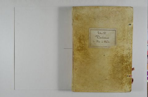 Llibre de baptismes (1810-1842)