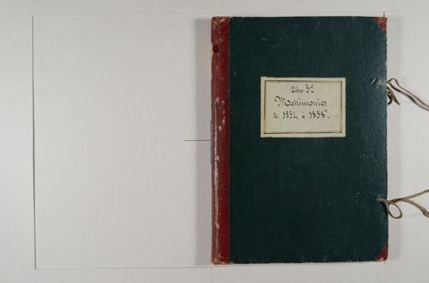 Llibre de matrimonis (1854-1858)