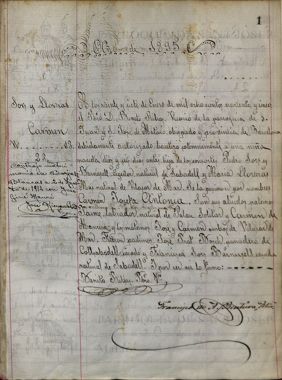 llibre, llibre de baptismes, 27-1-1895 - 4-9-1898