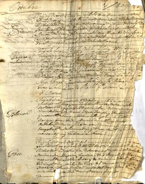 llibre, llibre de baptismes, 17-10-1694 - 11-3-1705